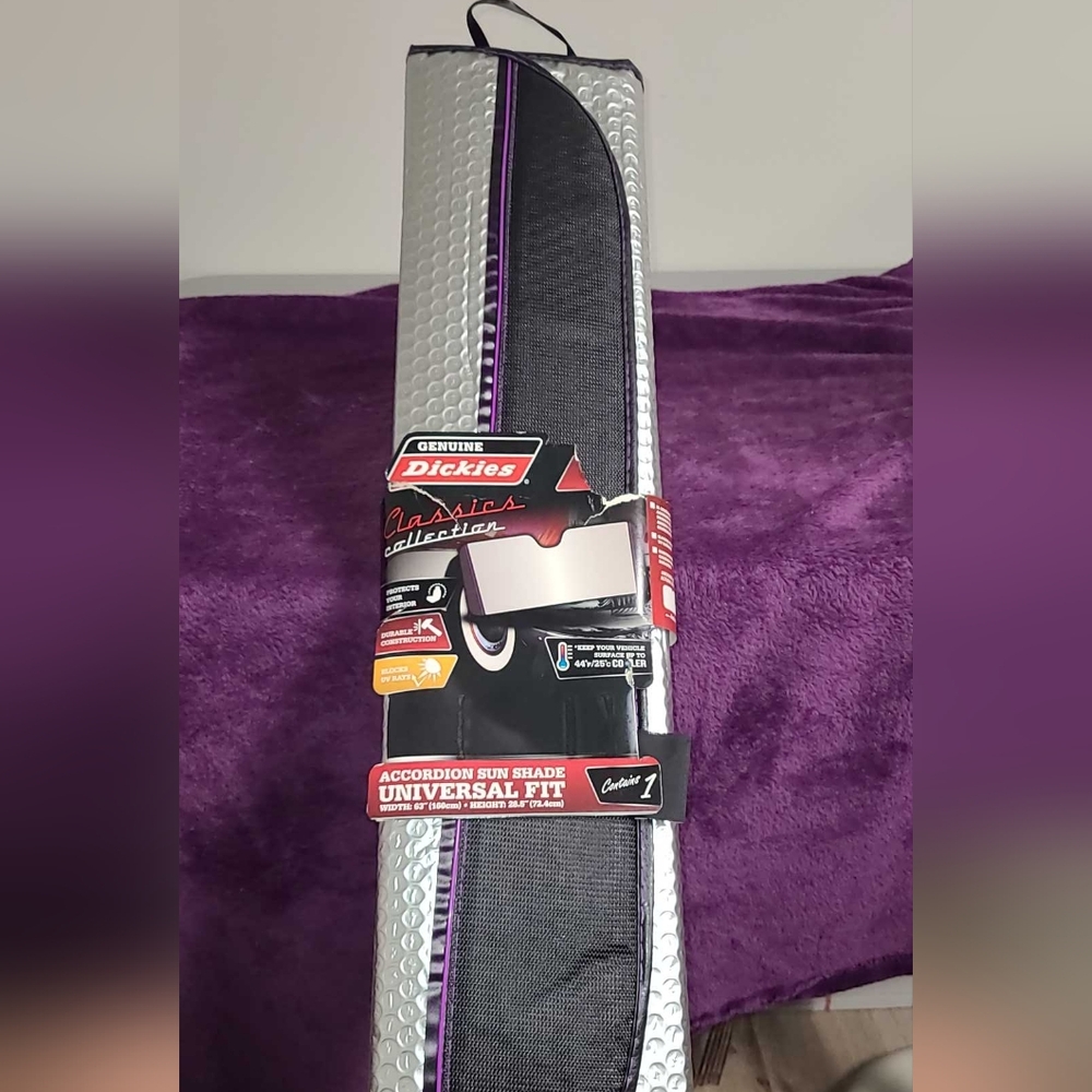 Genuine Dickies Universal Fit Accordion Sun Shade Visor